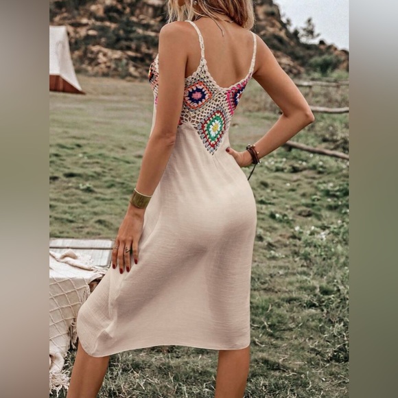 Crochet sundress/ coverup - Picture 2 of 7